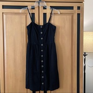Universal Thread Button Front Dress